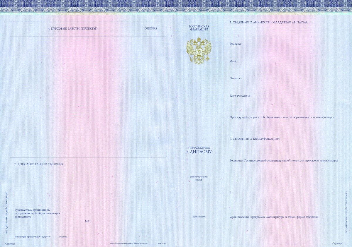 Диплом магистра с 2014-2022 года (киржач)